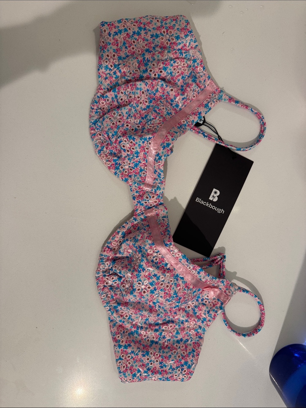 Blackbough Clara Underwire Bikini Top in Bloom Eyelet